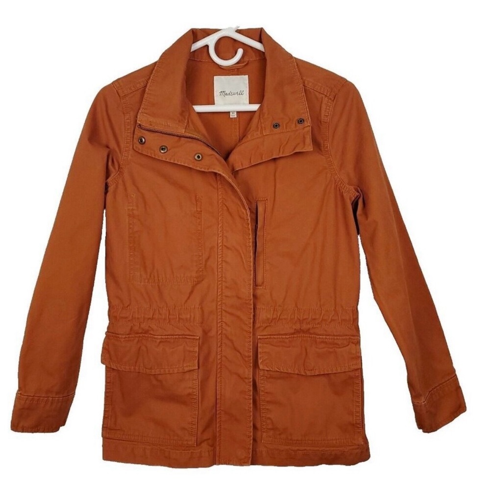 Madewell Utility Jacket Rust Color Size XS – Excellent Quality - Picture 6 of 12